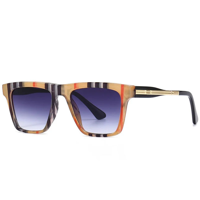 Women’s Luxury Vintage Punk Square Sunglasses 2025