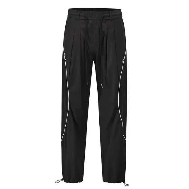 American-Style Loose-Fit Straight-Leg Pants – Summer Lightweight Casual Trousers