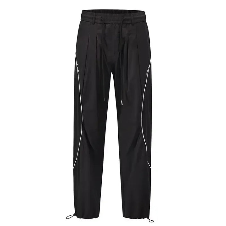 American-Style Loose-Fit Straight-Leg Pants – Summer Lightweight Casual Trousers-HighTouch