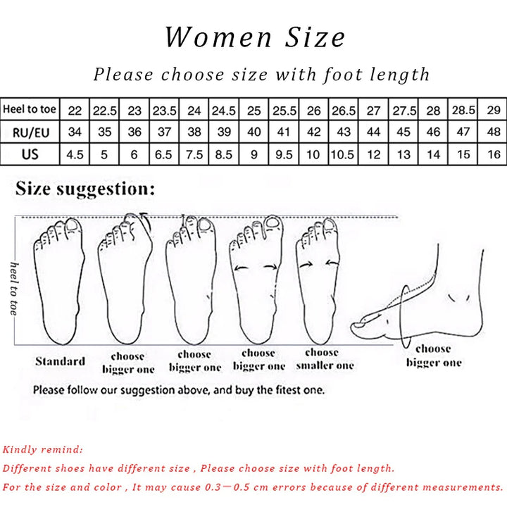 Women’s Mix-Color Gym Sneakers-HighTouch