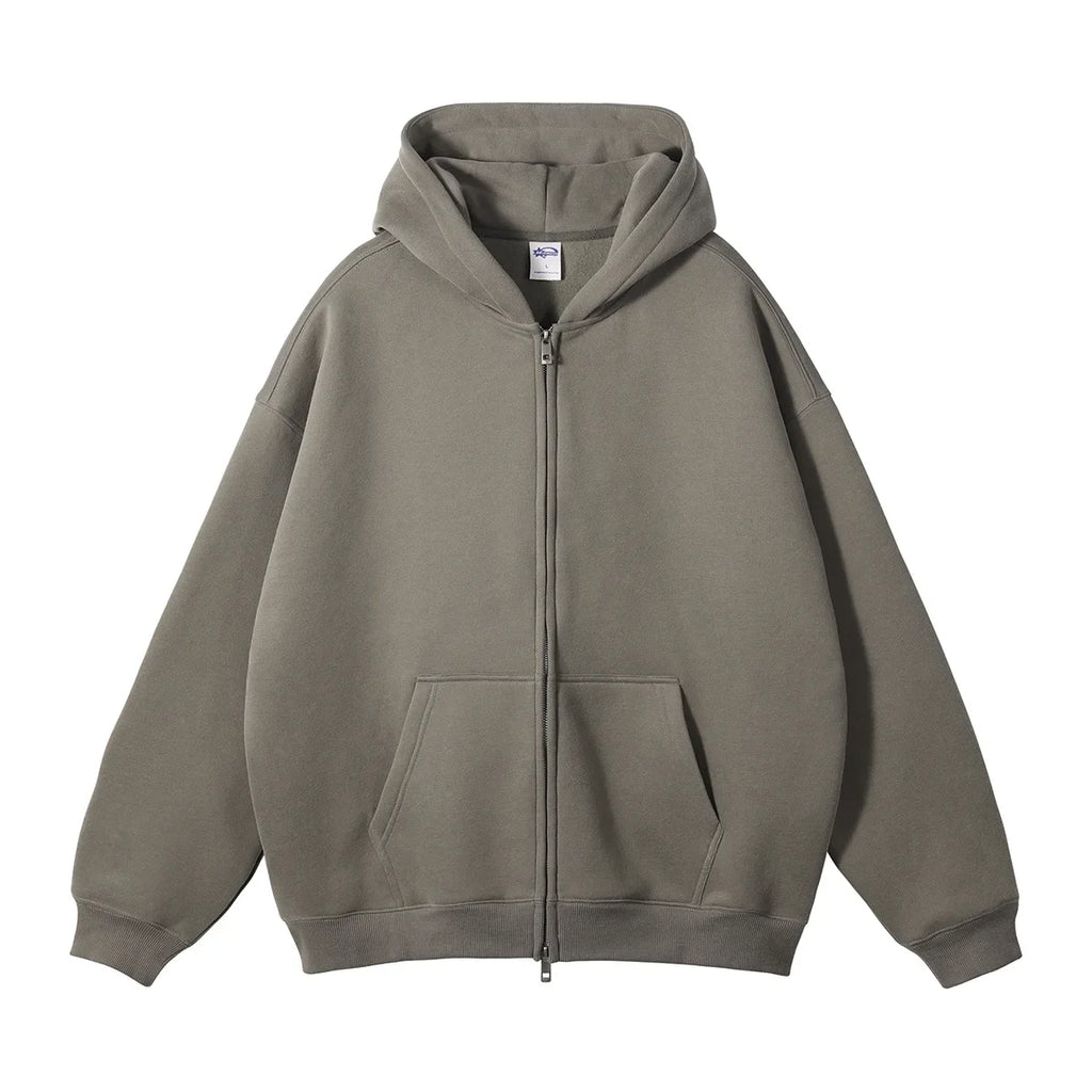Women’s Luxe 2‑Piece Loose Fleece Hoodie & Jogger Set-HighTouch