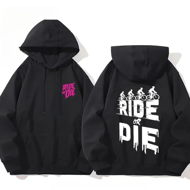 Unisex “Ride or Die” Cotton Hoodie-HighTouch