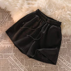 Korean-Style High-Waist Wide-Leg Shorts – Lightweight, Loose & Chic-HighTouch