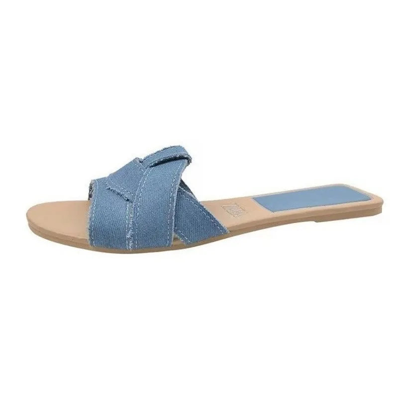 Women’s Breathable Summer Flat Slides