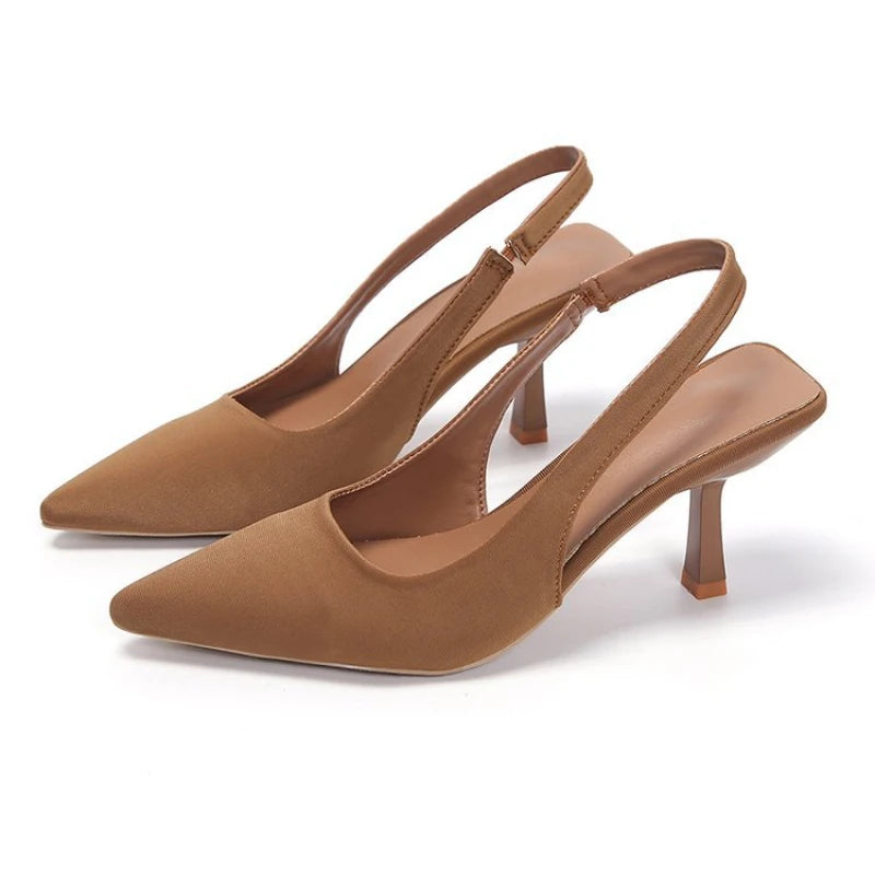 Luxury Pointed-Toe Stiletto Pumps for Women – Sexy High Heels-HighTouch