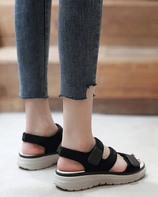 BEYARNE Flat Sandals Women