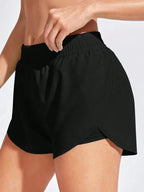 High-Waist Yoga Workout Shorts – Stretch Fitness Activewear for Women-HighTouch