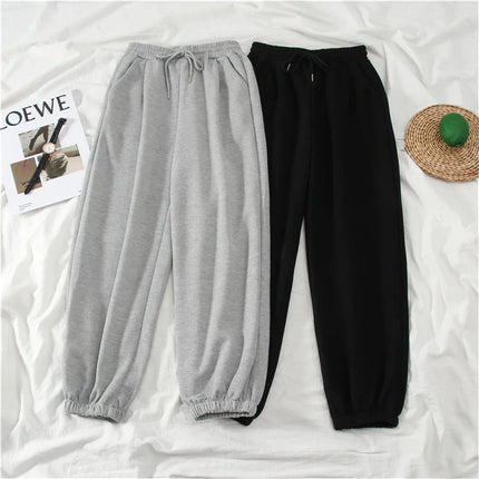 Retro High Waist Baggy Trousers