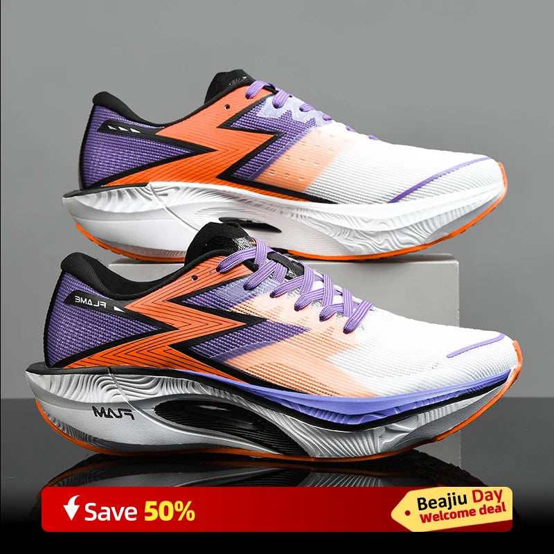 Scarpe da corsa da uomo con suola ammortizzata ad aria e piastra in carbonio