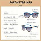Retro Cat‑Eye Butterfly Sunglasses-HighTouch