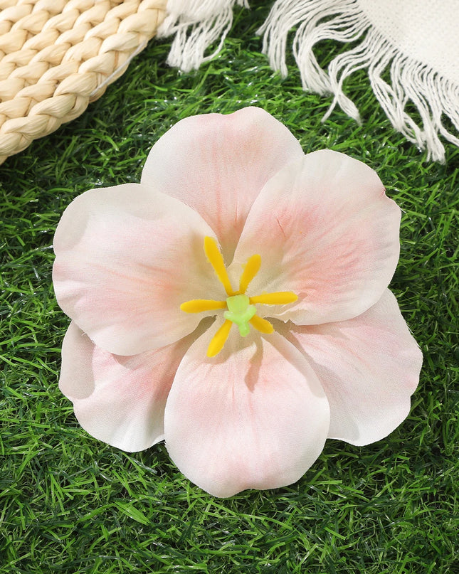 AWAYTR Bohemian Hawaiian Flower Hair Clip – Romantic Side Bash Clip for Women & Girls