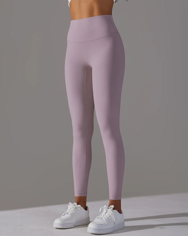 High-Wais Leggings – Buttery-Soft, Sweat-Wicking, with Hidden Pocket