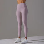 High-Wais Leggings – Buttery-Soft, Sweat-Wicking, with Hidden Pocket-HighTouch