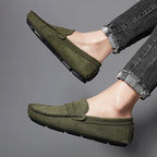 Fashion Suede Men’s Casual Loafers-HighTouch
