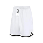 SONECHOKI genou longueur basket-ball Shorts hommes rayé ample course Sport gymnase maille respirant Fitness entraînement bas mâle-HighTouch