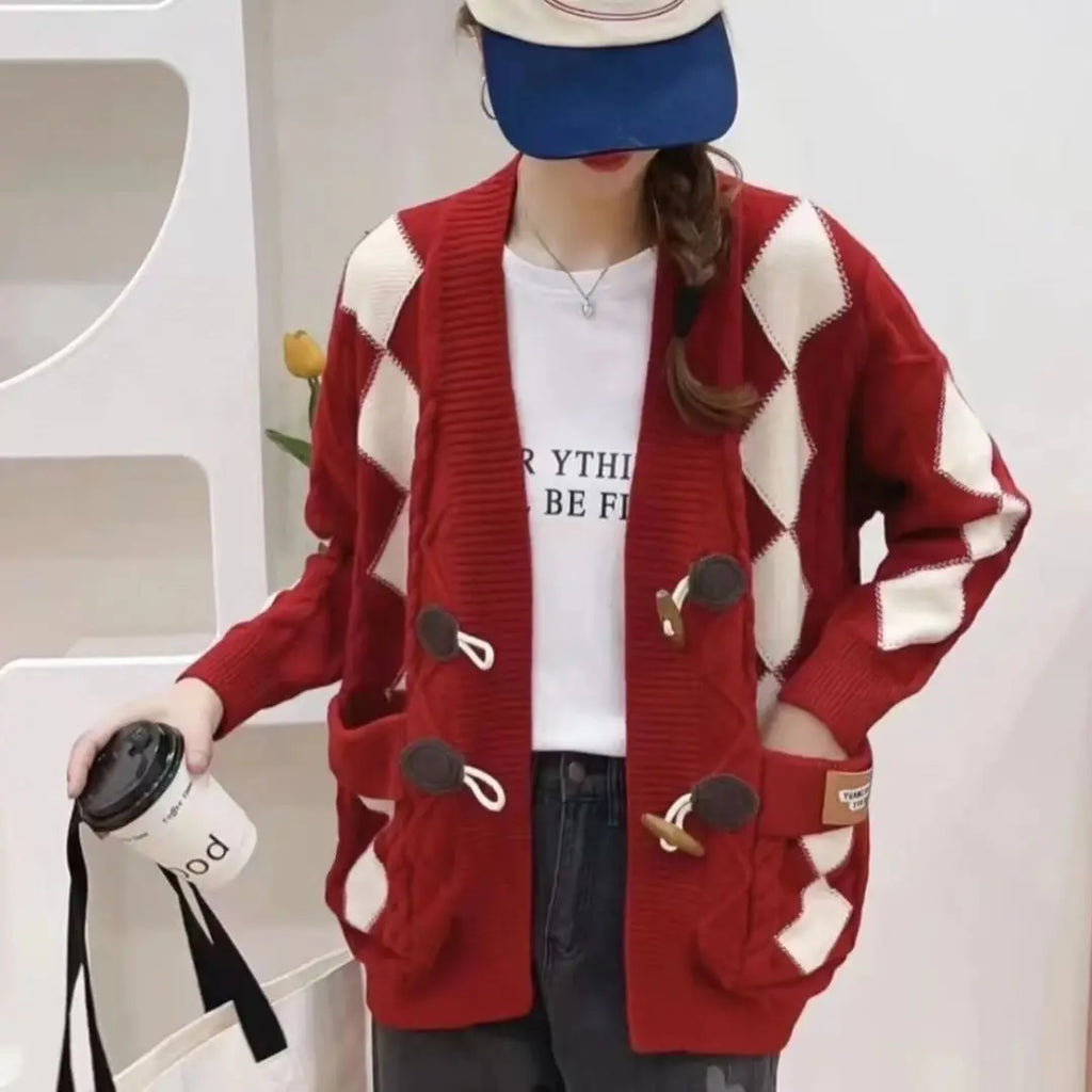 Women’s Knitted Open Cardigan Coat