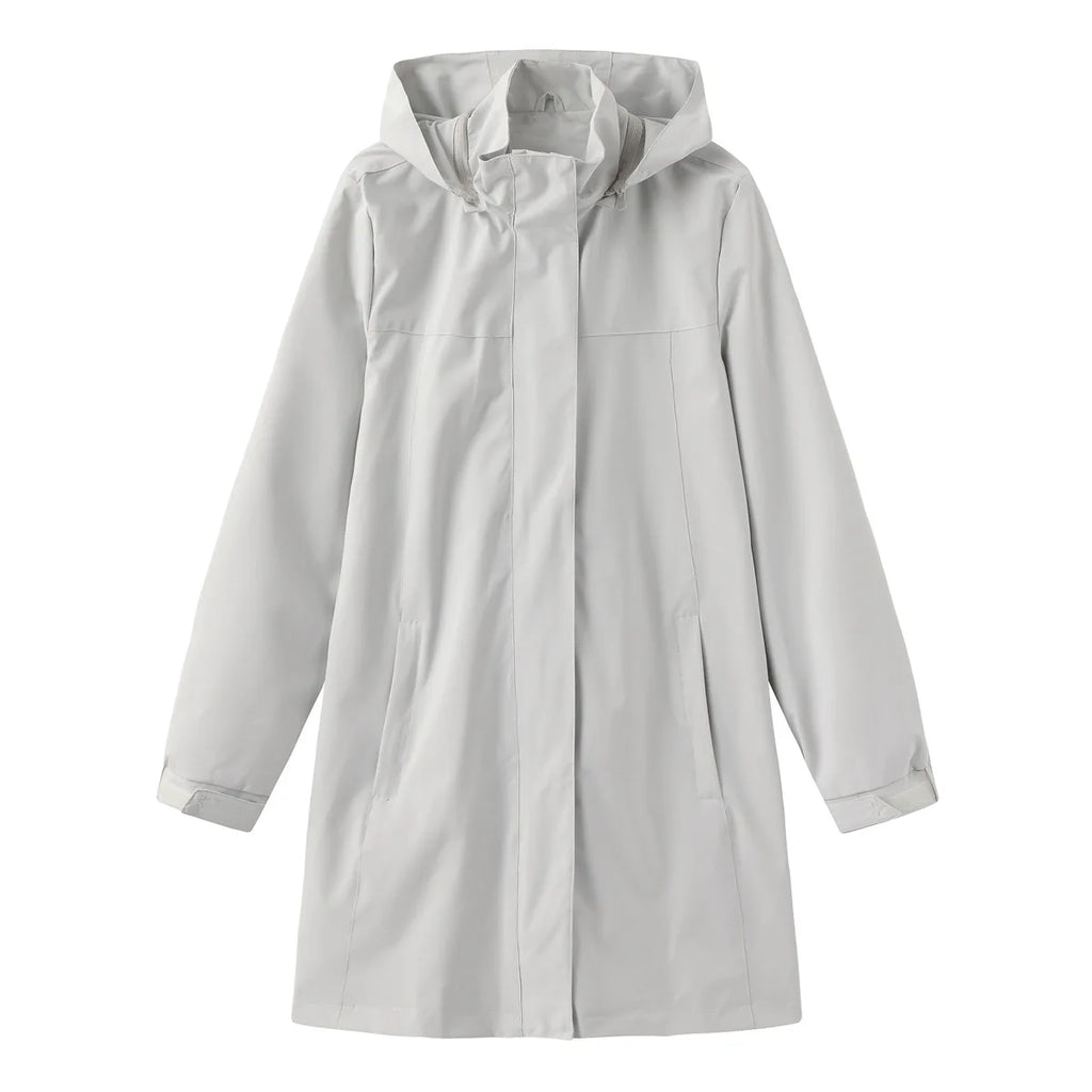 Windproof Lightweight Trench Coat Women-HighTouch