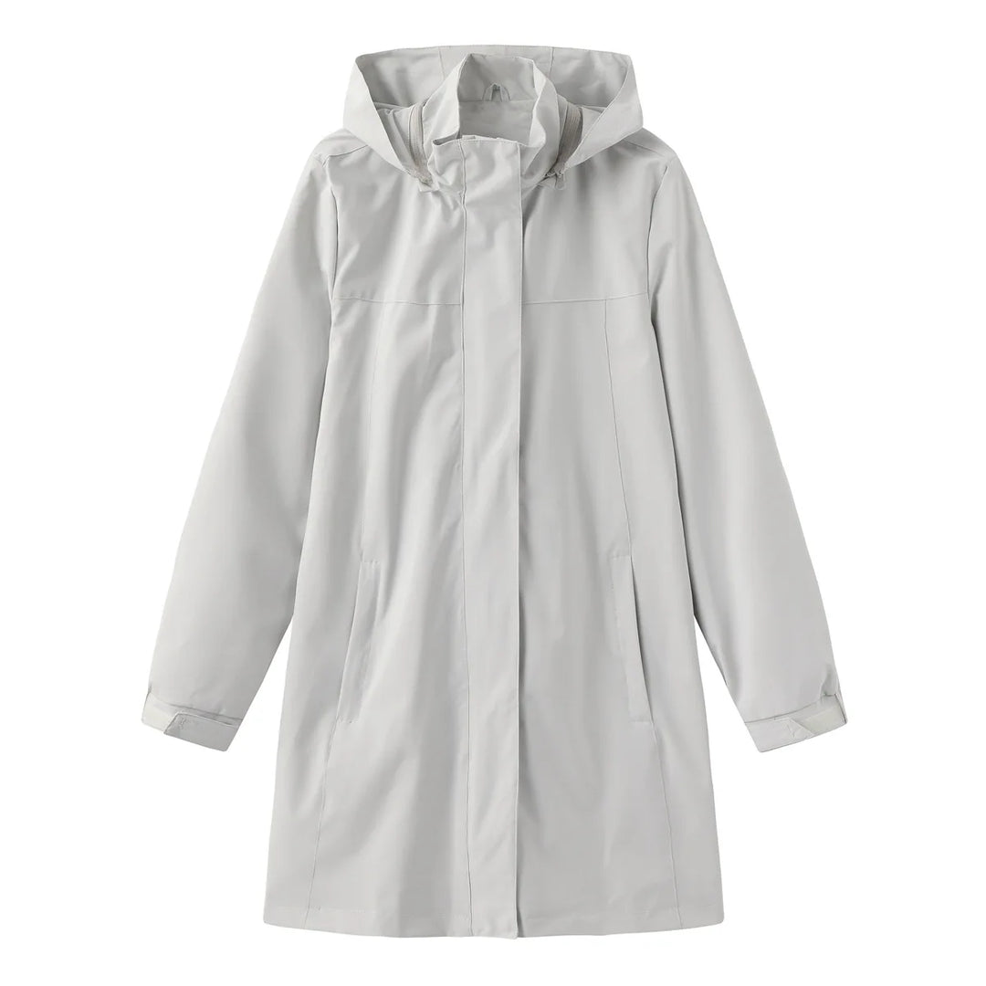 Windproof Lightweight Trench Coat Women-HighTouch