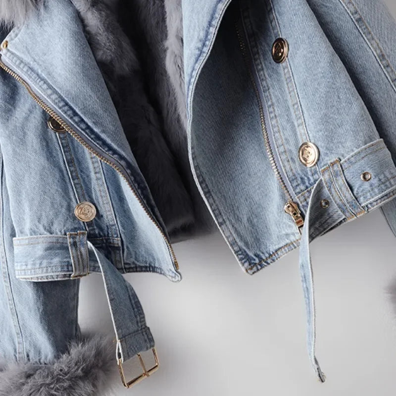 Women’s Faux Fur Jacket for Winter and Cold Weather