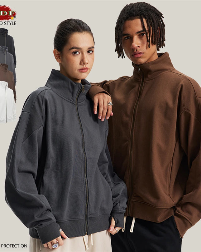 Unisex Heavy-Weight Zip Hoodie 430 GSM