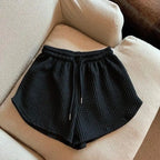 High-Waist Wide-Leg Running Shorts – Lightweight Gym Hot Pants for Women-HighTouch