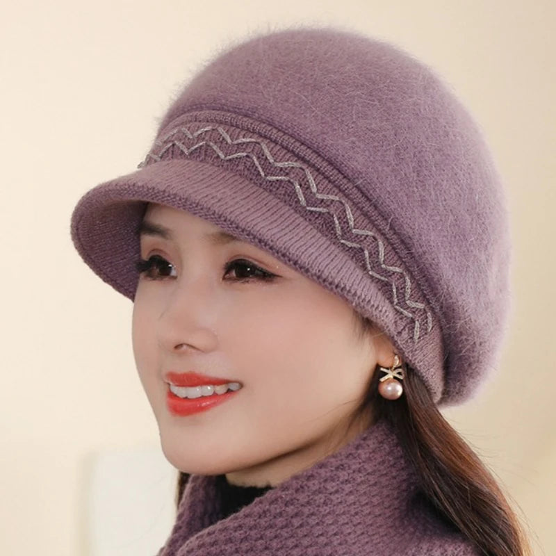 Double-Layer Winter Baseball Beanie