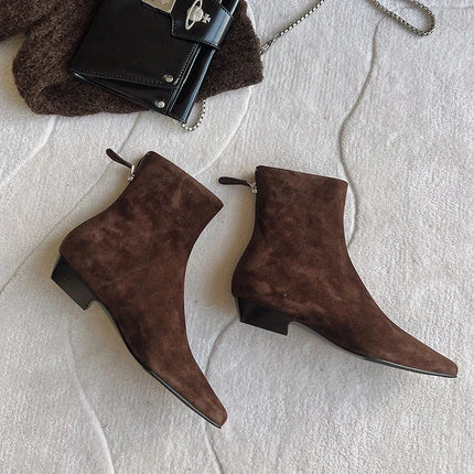 Plush Winter Ankle Booties