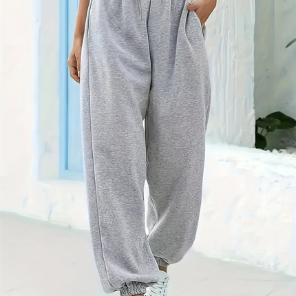 Retro High Waist Baggy Trousers