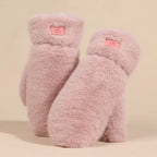 Winter Plush Cashmere‑Like Gloves-HighTouch