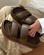 Dark brown [personalized double belt model]