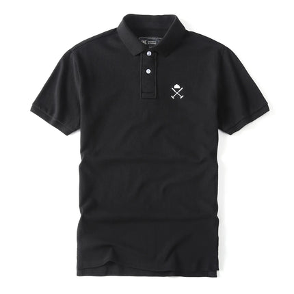 Breathable Camo Polo Tee – Summer Short-Sleeve Casual Men’s