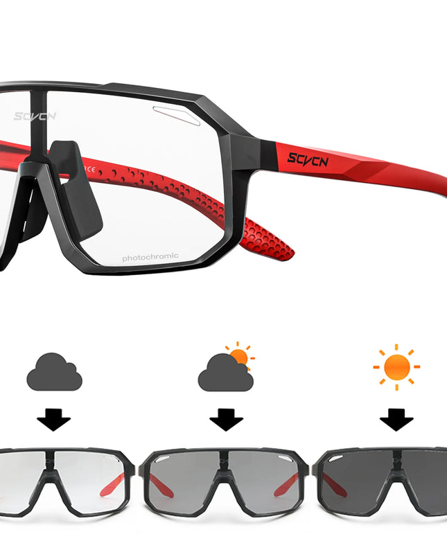 Men’s UV400 Polarized Cycling Sunglasses – Lightweight Sports Eyewear
