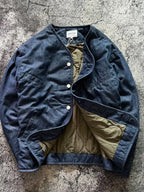 Retro Thick Cotton Stand-Collar Jacket Men-HighTouch