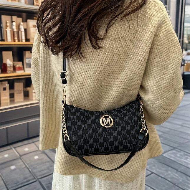 Vintage-Style Crossbody Handbag – Adjustable Strap Women’s Accessory Purse