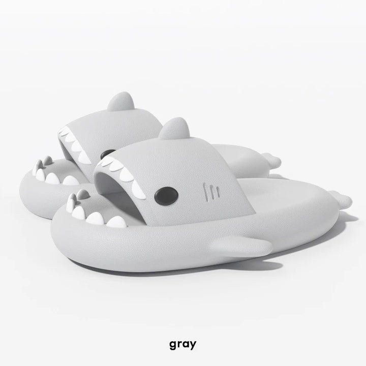 Unisex Shark EVA Slides – Thick Sole, Anti‑Slip, Cute Shark Design-HighTouch