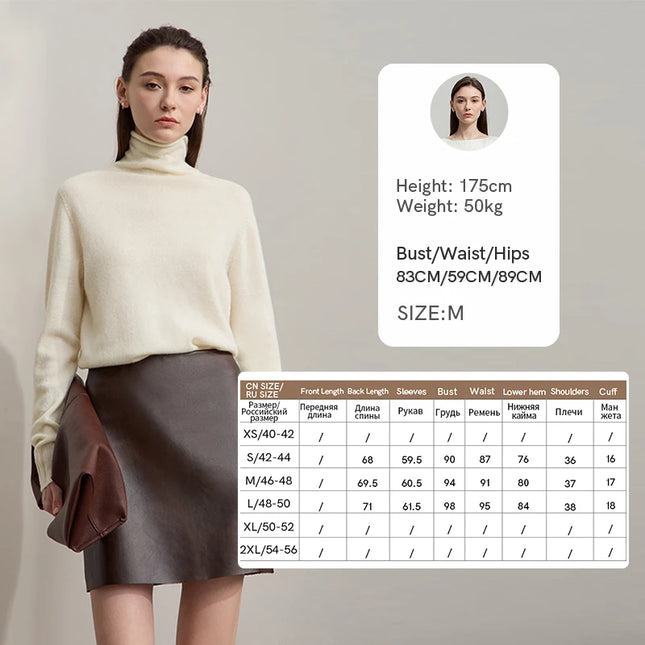 Twist-Neck Slim Fit Knit Top for Women