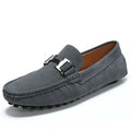 Classic Suede Leather Loafers – Men’s Breathable Soft Slip-On Shoes