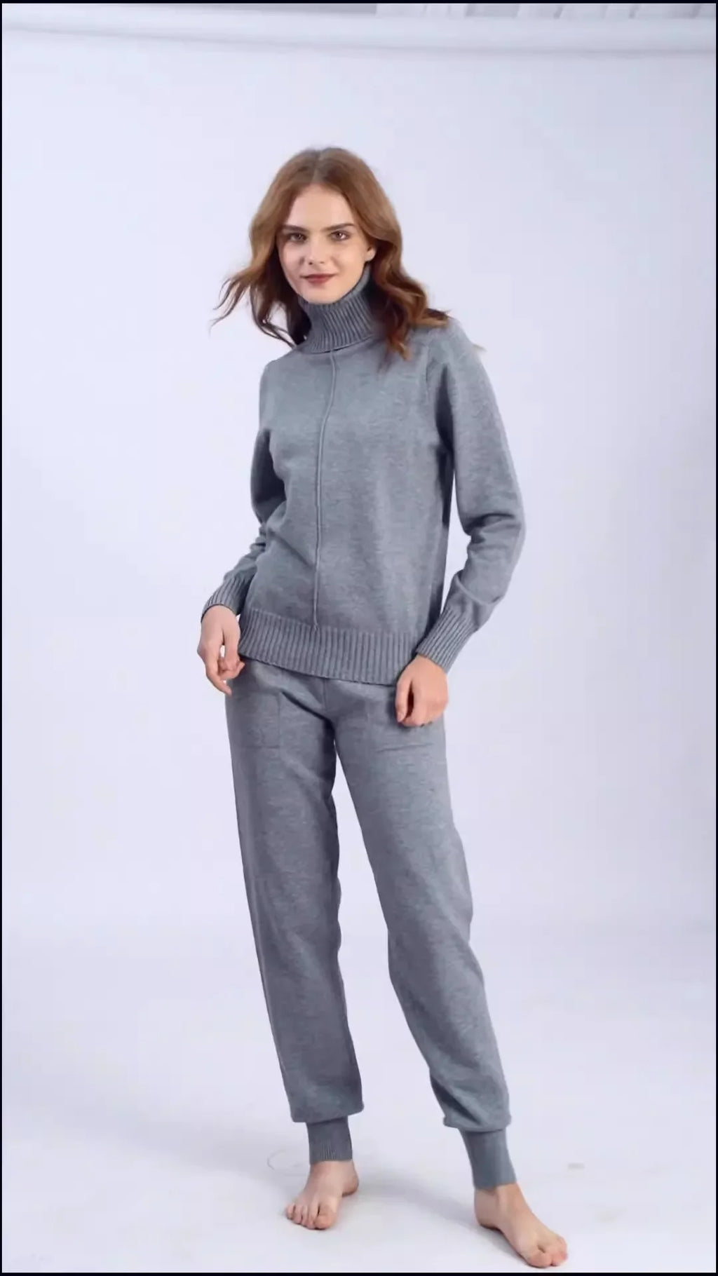 Women’s Soft Knit Two-Piece Set – Perfect Casual Wear-HighTouch