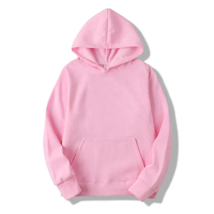 Unisex Solid-Colour Hoodie