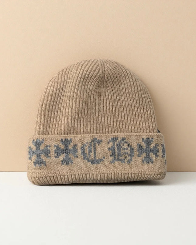Alien Print Beanie – Soft & Warm Knit Hat for Men & Women