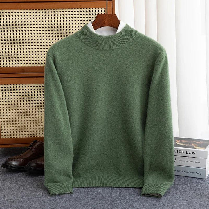 Men's Merino Wool Signature Sweater – Soft & Warm