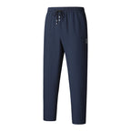 CHRLCK Men Running Pants Jogging Casual Summer Thin Sweatpants Quick Dry Ice Silk Straight Trousers Sports Gym Breathable Unisex-HighTouch