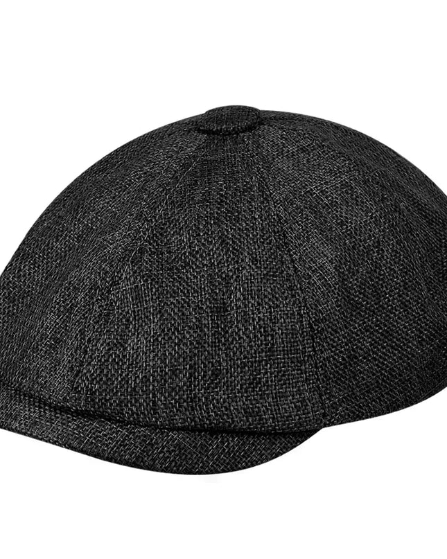 Vintage Tweed Peaky Blinders Flat Cap – Heritage Style Unisex