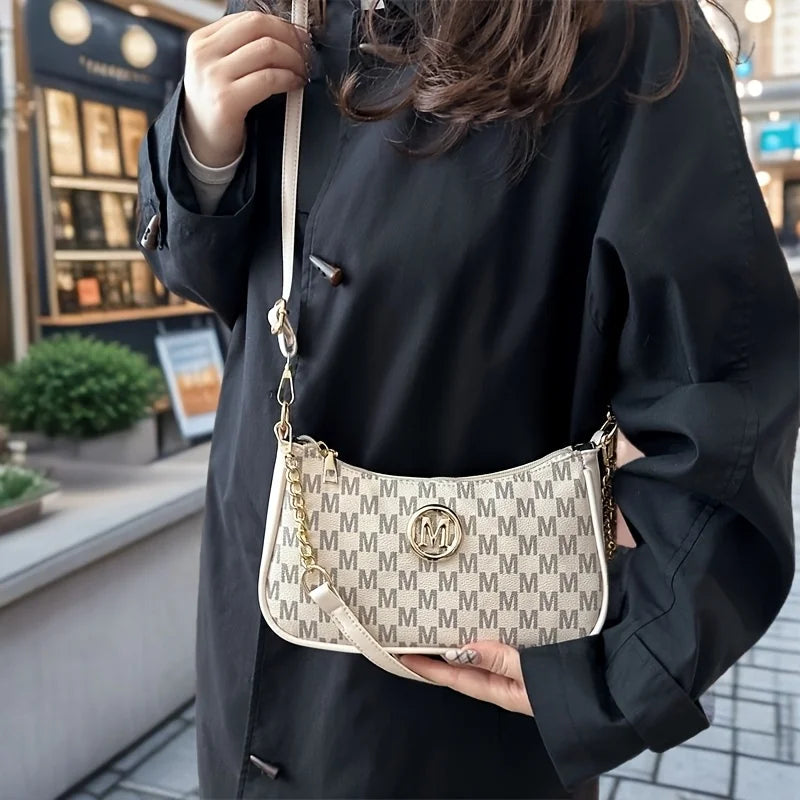 Vintage-Style Crossbody Handbag – Adjustable Strap Women’s Accessory Purse-HighTouch