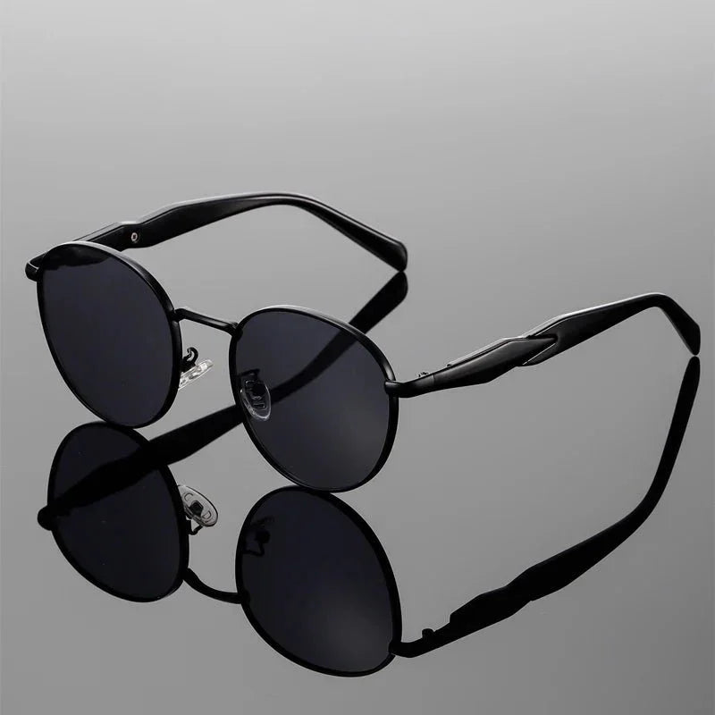 Men's Round Sunglasses – UV400 Vintage Style