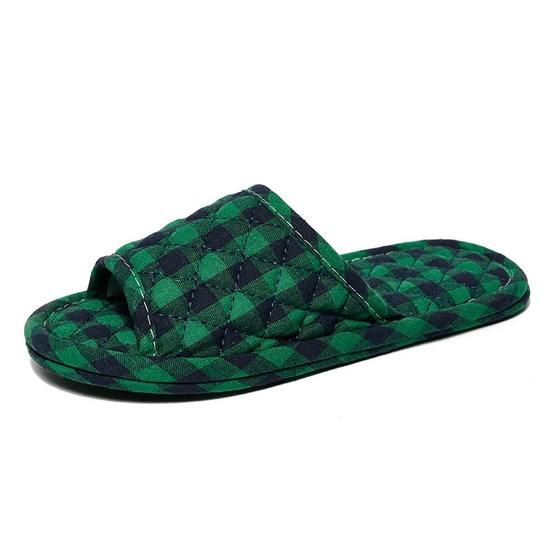 Soft Fabric Non-Slip House Slippers Women-HighTouch