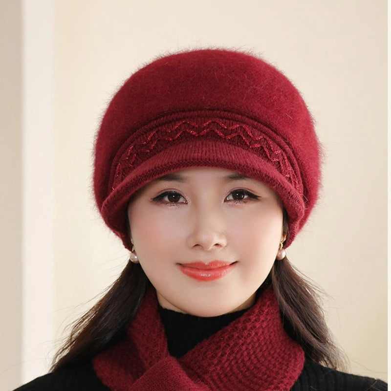 Double-Layer Winter Baseball Beanie