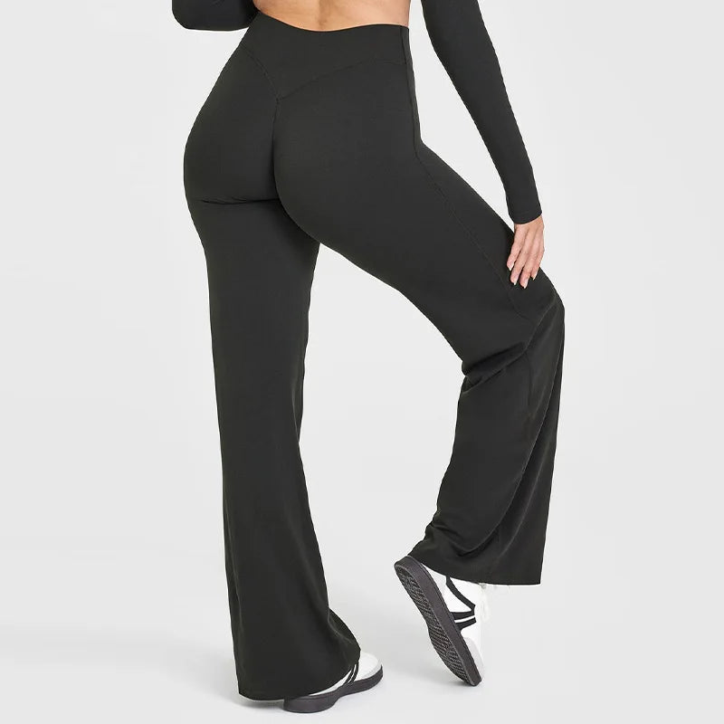 Ultra-Soft Butter Straight-Leg Yoga Pants Women-HighTouch