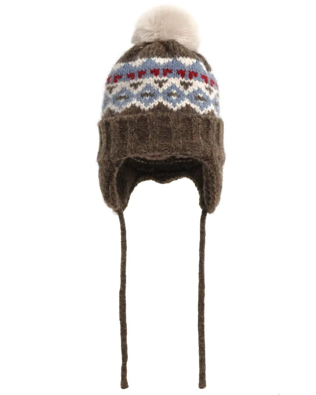 Fashionable Women's Winter Beanie with Pom-Pom