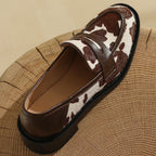 Horsehair Slip-On Flats-HighTouch